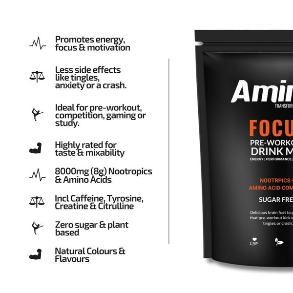 FOCUS | Nootropic Pre-Workout Drink Mix